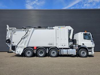 DAF CF 410 8X2/6 FAUN / BEKKER LAGRAM 16m3 / WAS INSTALLATIE